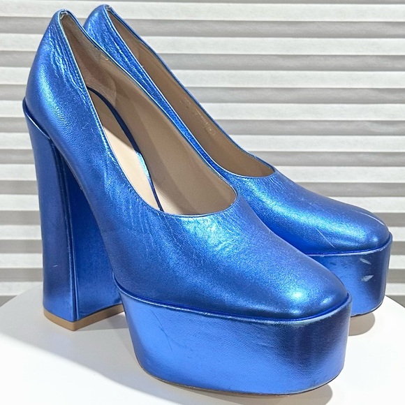 🌹STUART WEITZMAN🌹 Skyhigh 145 Platform Pump Size: 8.5 - Picture 6 of 15